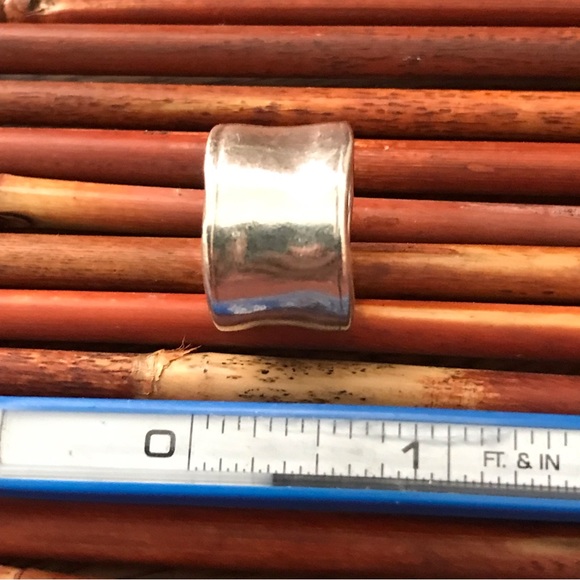 Silpada Sterling Silver Cuff Ring Size 8 - Picture 5 of 6